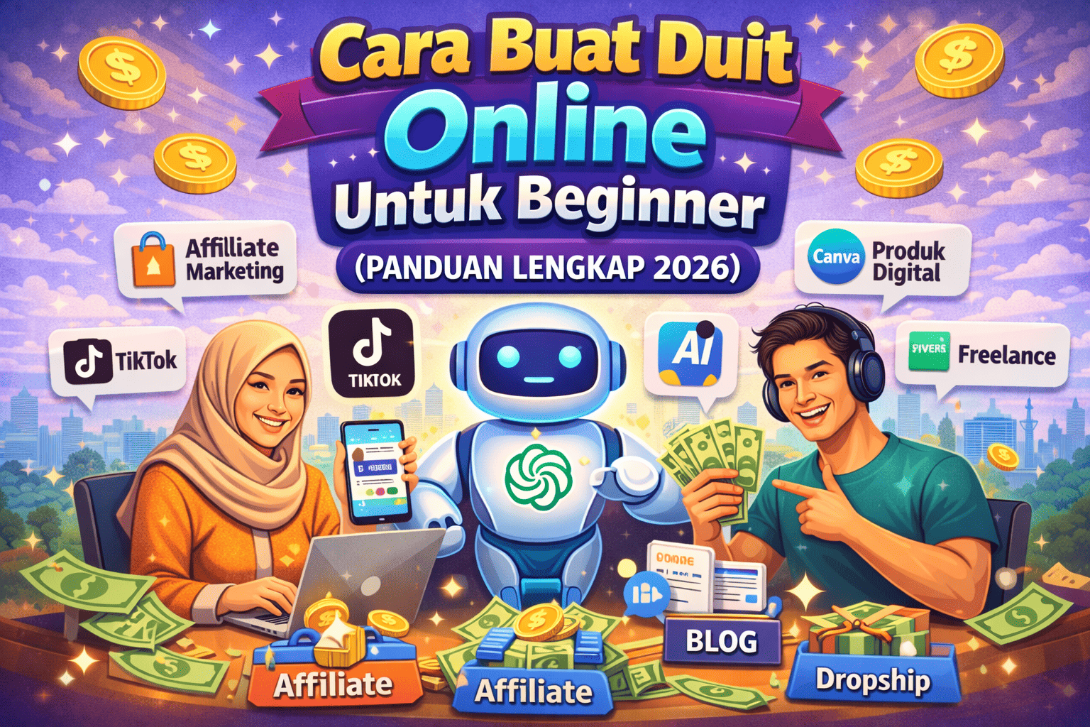 cara buat duit online untuk beginner
