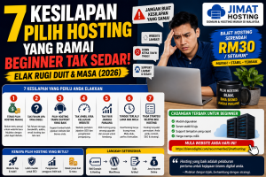cara pilih hosting yang betul