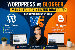 WordPress vs Blogger: Pilih Platform Terbaik